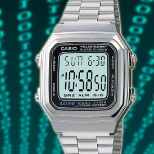 Casio a178wa sales