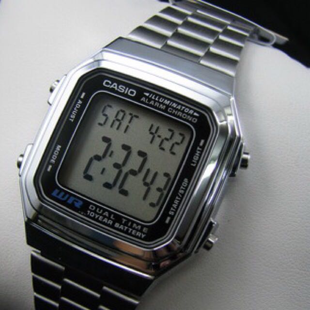 Casio Retro Digital Watch A178WA Men Ladies Unisex Women s