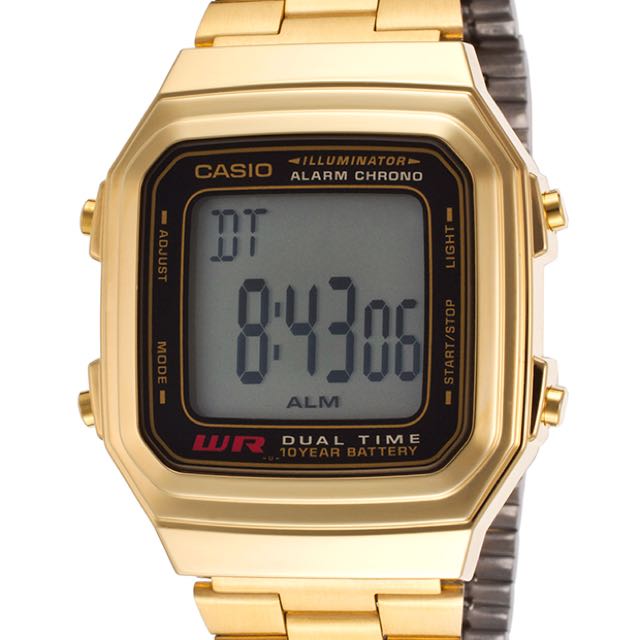 Casio Retro Digital Watch A178WGA Men Ladies Unisex