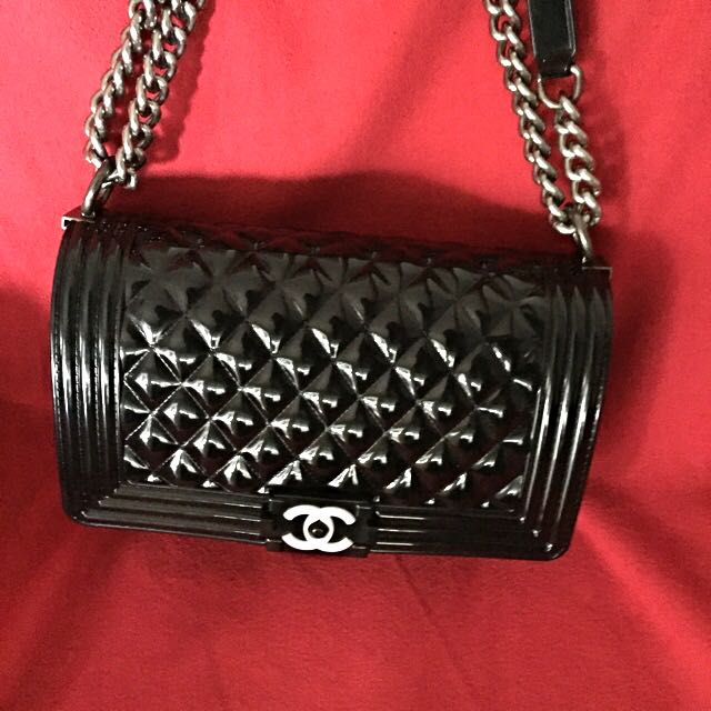 Chanel Boy Inspired Jelly Bag, Women's Fashion, Bags & Wallets