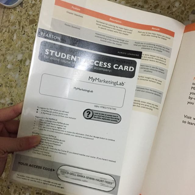 Consumer behavior (Category: Textbooks) located in Singapore. Submitted by heyemmm (Listing ID 39308250, Image 2). Description: .