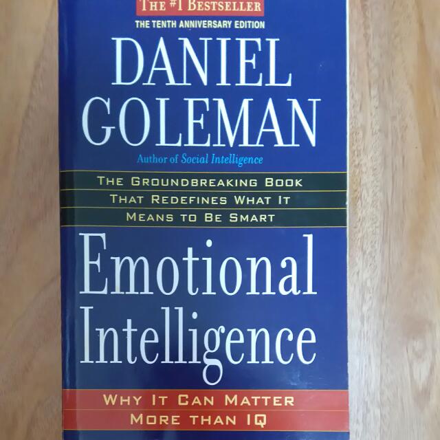 Emotional Intelligence Daniel Goleman Books Stationery On Carousell