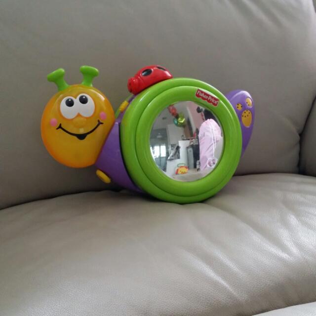 Fisher price go baby go top crawl along snail