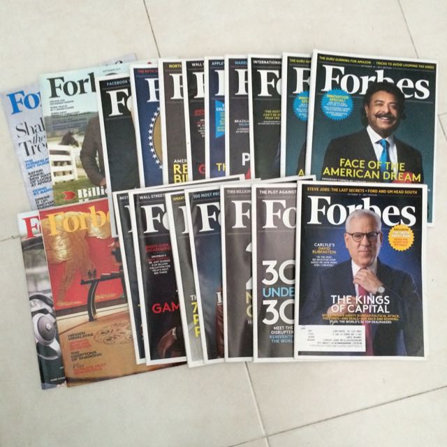 Forbes Magazine US Edition + Forbes Life Magazine, Hobbies & Toys ...