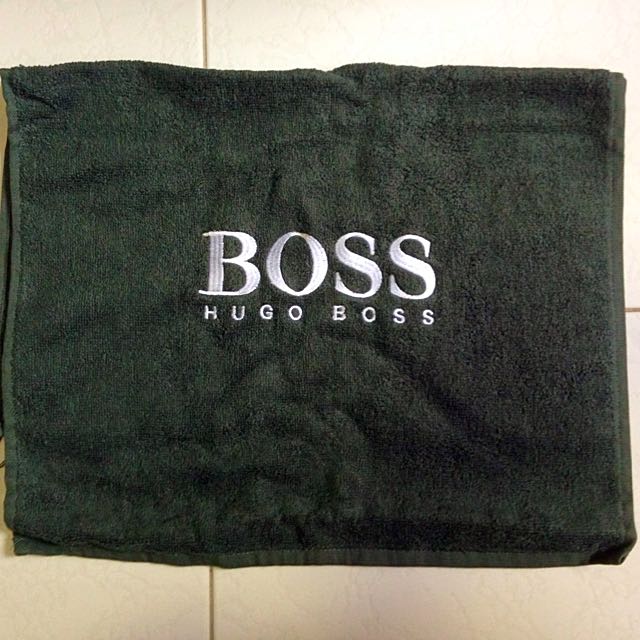 hugo boss face towel