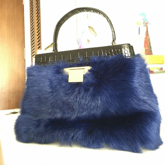 kurt geiger fur bag