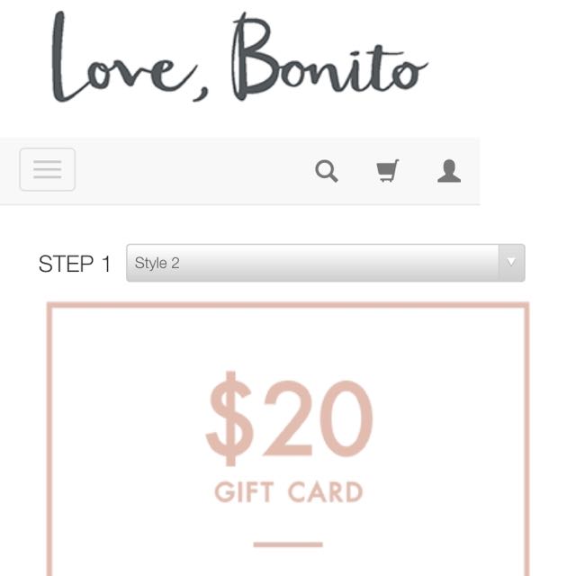 Love Bonito 20 Gift Voucher Get 5 Off Your Purchase Womens
