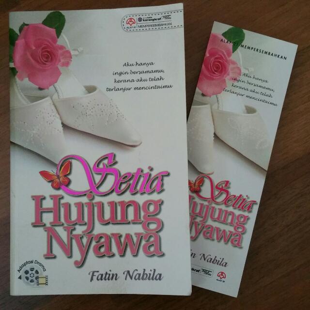 Malay Novel 5 Setia Hingga Hujung Nyawa Reserved Books Stationery On Carousell