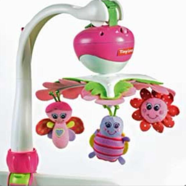 Tiny Love Baby cot mobile (Pink), Babies & Kids, Baby Nursery & Kids