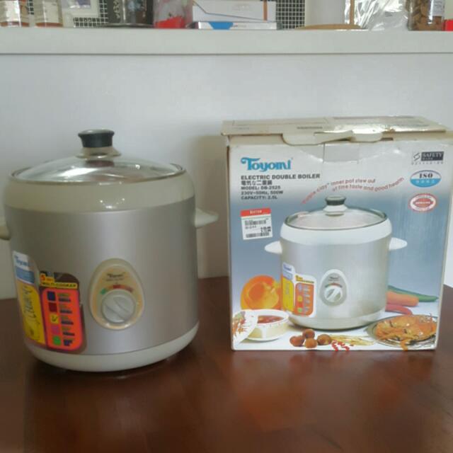 Toyomi Electric Double Boiler / 5in1 Multi Cooker, TV & Home