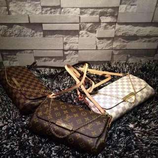 Louis Vuitton Damier Ebene Favorite MM – Luxury Valley Branded Bags KL