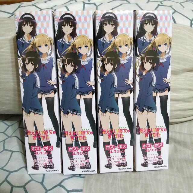 ($ for 6 posters) Saekano: How to Raise a Boring Girlfriend Pos x Pos ...