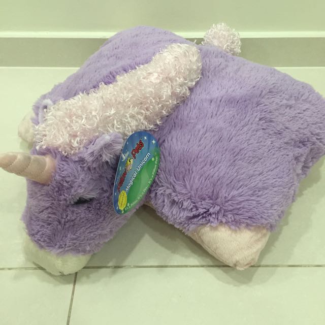 Brand new Pillow Pet - Magical Unicorn, Babies & Kids, Bathing & Changing,  Baby Toiletries & Grooming on Carousell
