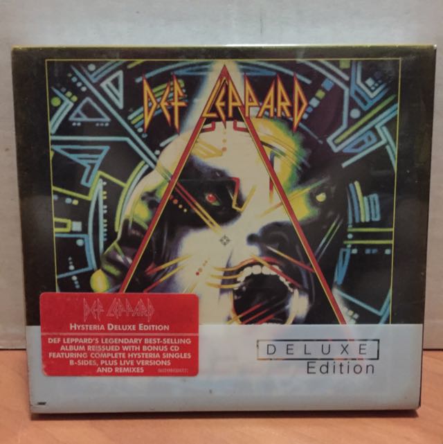 Def Leppard Hysteria 2 Cd Deluxe Edition Rock Music Audio Hobbies Toys Music Media Cds Dvds On Carousell