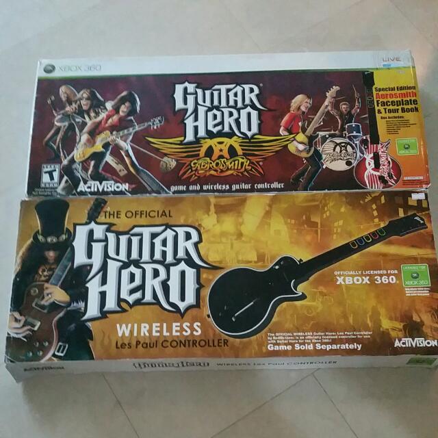 guitar hero aerosmith xbox 360