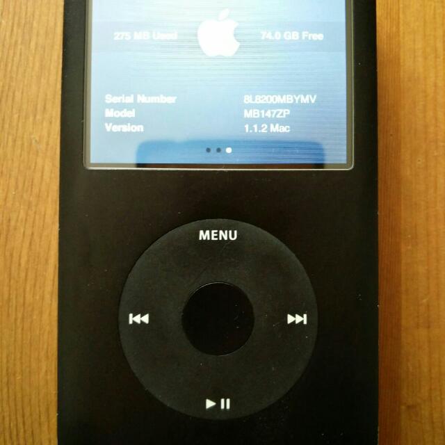 iPod classic 80GB ブラック MB147