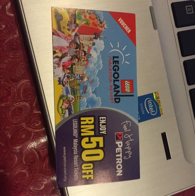 Legoland Voucher, Women's Fashion, Bags &amp; Wallets, Beach Bags on Carousell