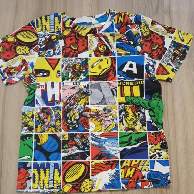 h&m avengers t shirt