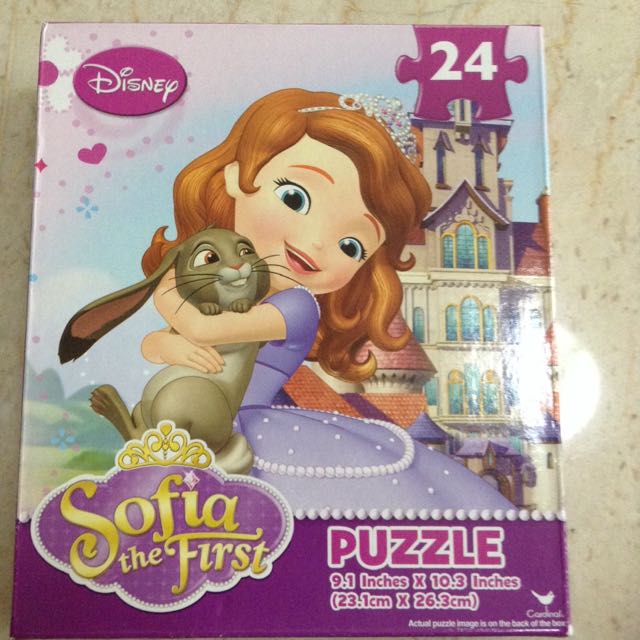 Sofia The First Puzzle 24 Pieces, Hobbies & Toys, Toys & Games on Carousell