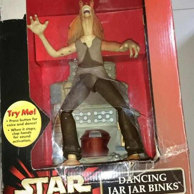 Dancing jar jar binks toy on sale