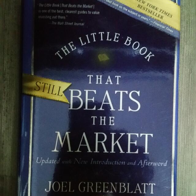 The Little Book That Still Beats The Market Books Stationery On
