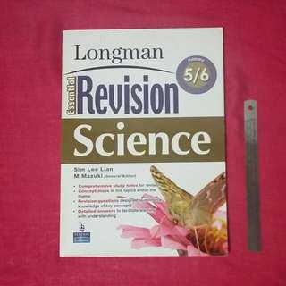 Unused Primary 5/6 Science Longman Revision Book