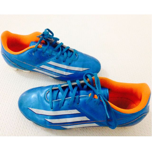 Adidas f5 Blue \u0026 Orange Football Shoes 
