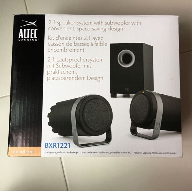 Altec Lansing BXR1221 Speaker System