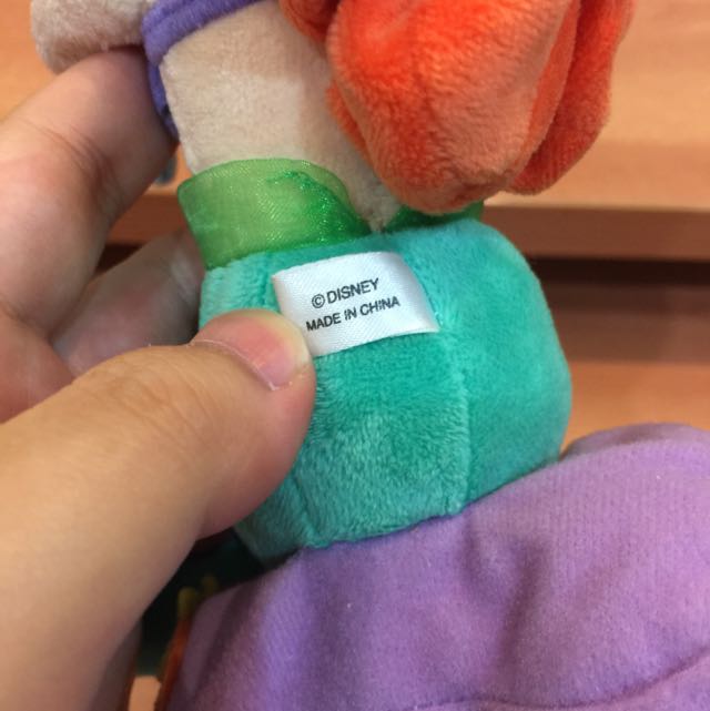 Ariel & Flounder Soft Toy (Disney's The Little Mermaid), Hobbies & Toys