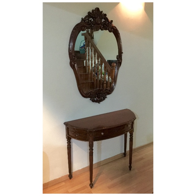 dressing table wall mirror