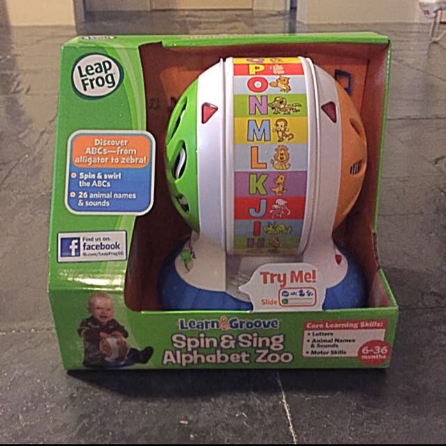 spin and sing alphabet zoo