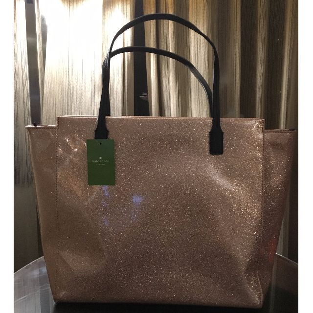 Kate spade mavis street taden tote rose clearance gold