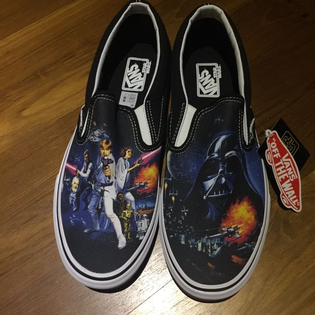 star wars slip on shoes