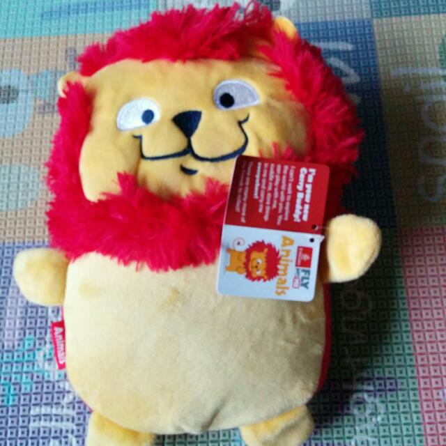 flying lion stuffed animal