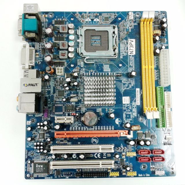 n73pv motherboard lan