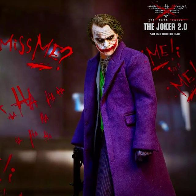 Hot Toys DX11 1/6th The Dark Knight Joker 2.0 (SPECIAL EDITION) NEW ...