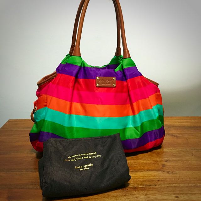 rainbow diaper bag