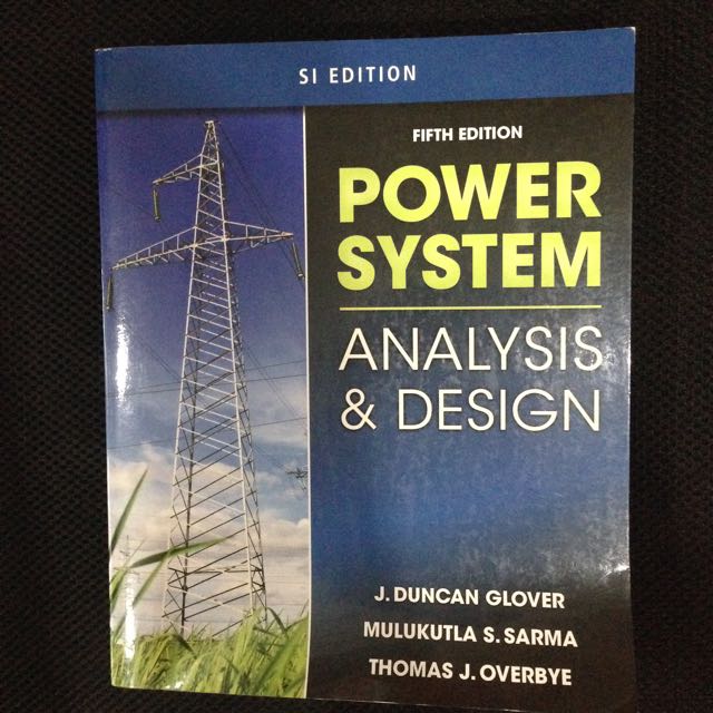 Power System Analysis Design Hobbies Toys Books Magazines Textbooks On Carousell