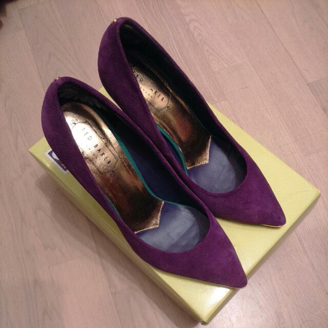 ted baker purple shoes