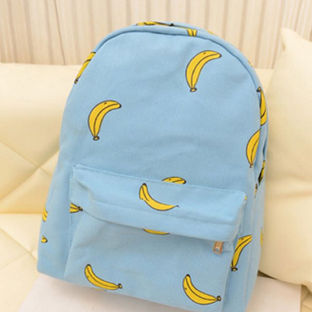Blue banana backpack outlet