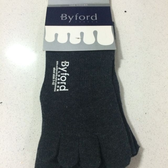 Byford Toe Sock, Men's Fashion, Watches & Accessories, Socks on Carousell