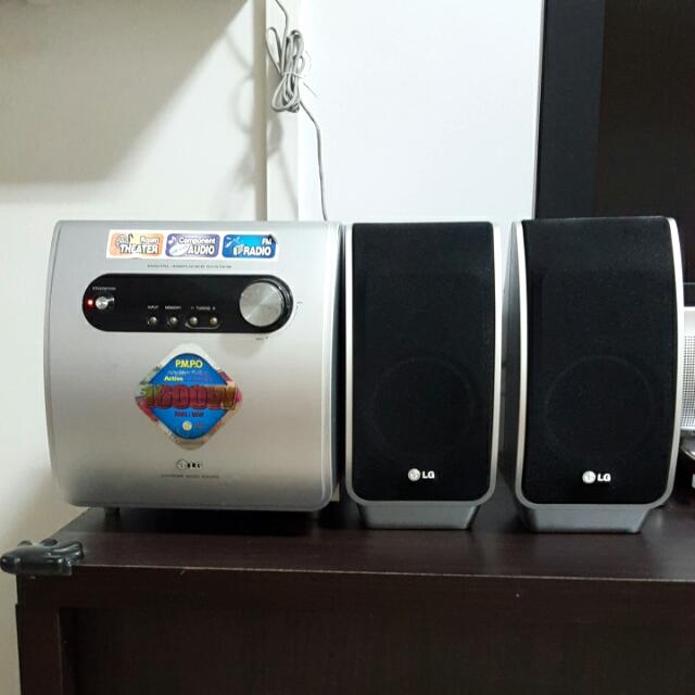 lg extreme bass sound speaker system