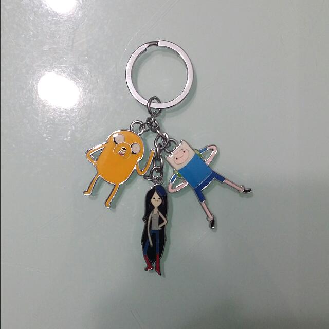 Adventure Time Finn Jake Marceline Keychain