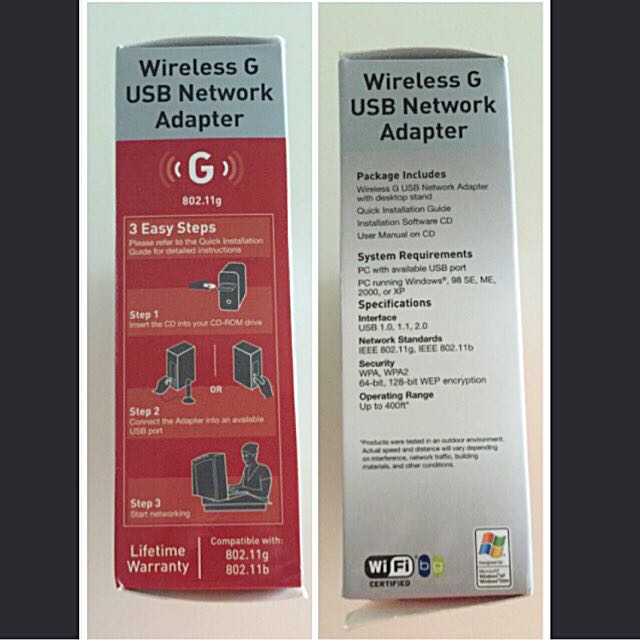 Free For You Belkin Wireless G Usb Network Adapter