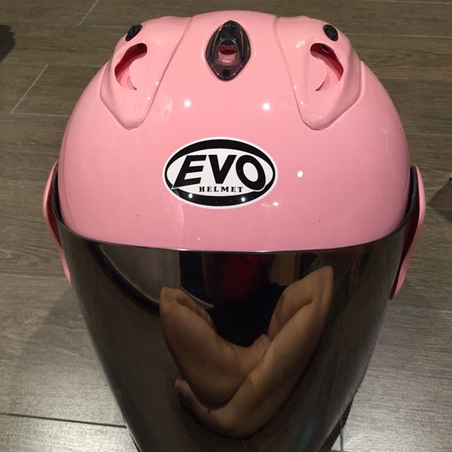 Evo Rs959 V-II black/pink Helmet, Cars 