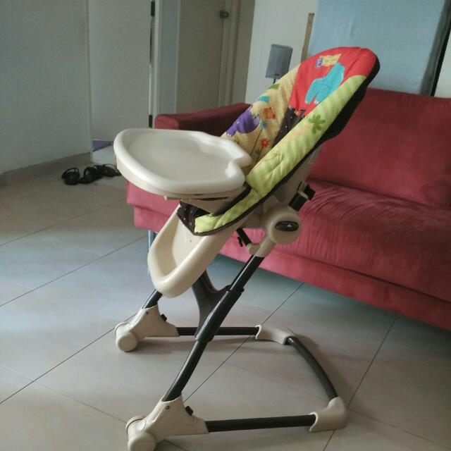 Fisher price luv u zoo high chair store
