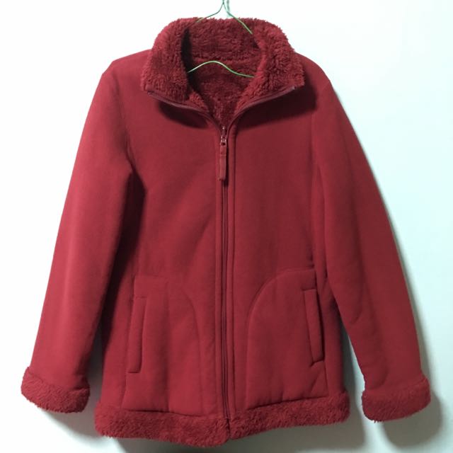 Uniqlo reversible fleece clearance
