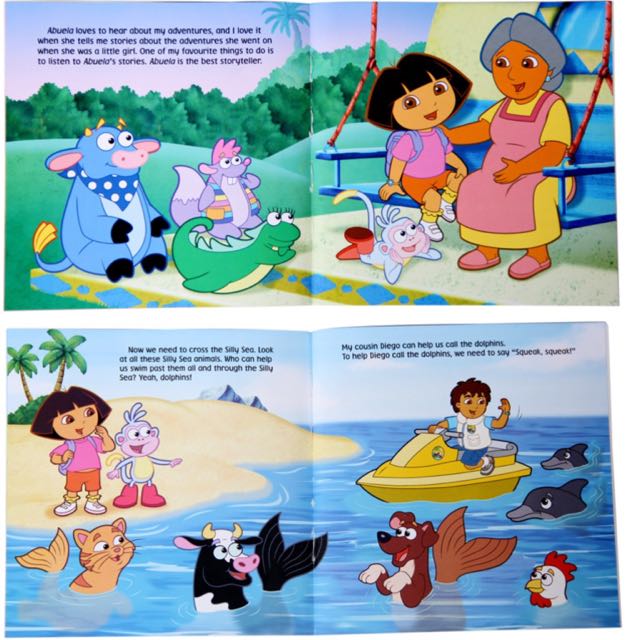 🆕$3.5 Each Dora the Explorer Story Book, Books & Stationery on Carousell