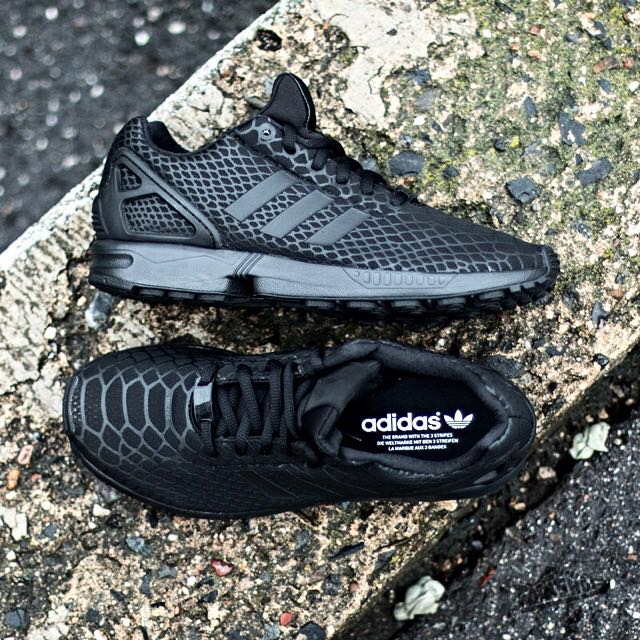 adidas originals zx flux techfit, Men's Fashion, Activewear on Carousell