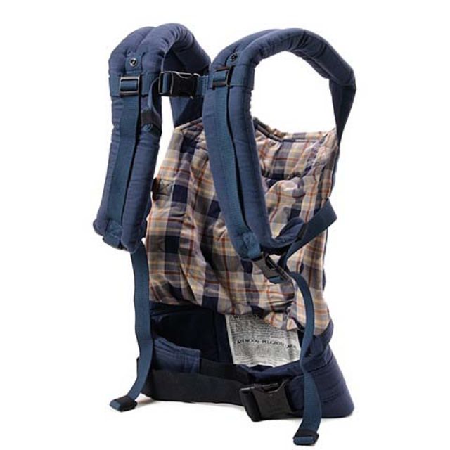 ERGObaby ORGANIC Baby Carrier HIGHLAND NAVY PLAID